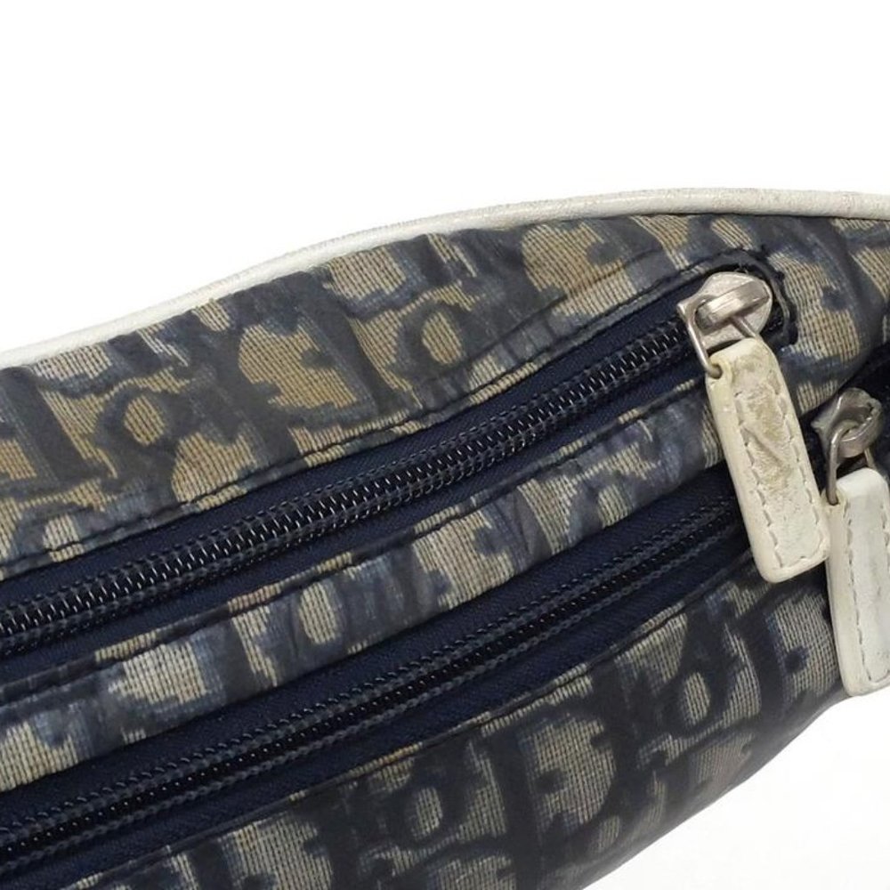 Christian Dior Navy Blue Monogram Trotter No. 2 Bumbag Waist Pouch Fanny Pack - Picture 8 of 12